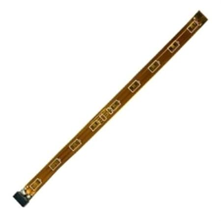 Gorgeousglow 12 in. Blank Flex-up tape mid-connector for Indoor Locations GO2594031